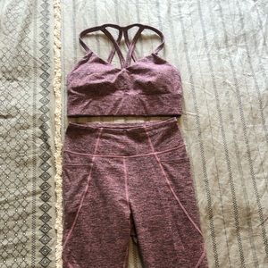 Matching workout set